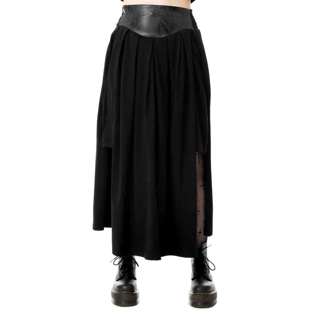 Vixxsin - Cathedral Maxi Long Skirt - Black